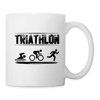 Triathlon - Tazza - bianco - Destra