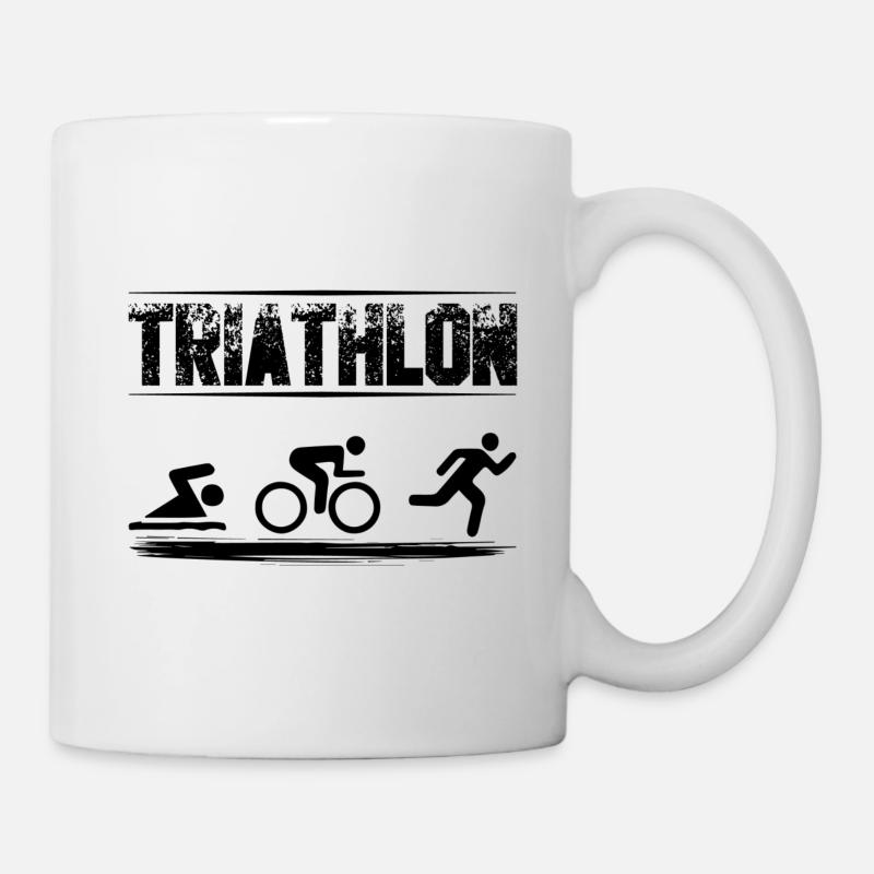 Triathlon - Tasse - Weiß