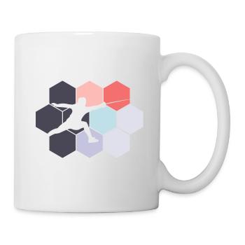 Fencing Fencing Fencing Abstract - Mug - white - Right