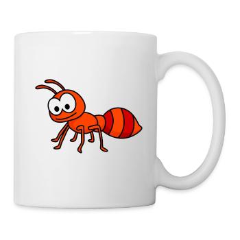 Ant Comic Animal - Mug - white - Right