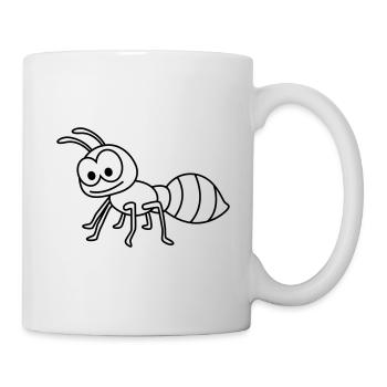 Ant Comic Animal - Mug - white - Right