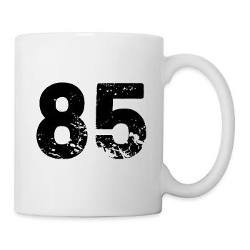 85 number jersey - Mug - white - Right