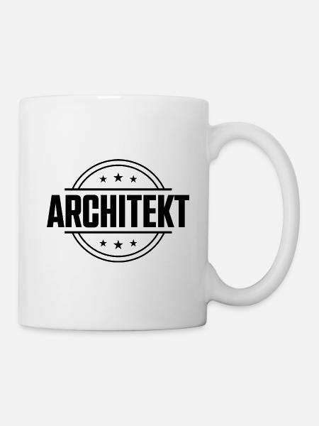 Architekt Beruf - Tasse - Weiß