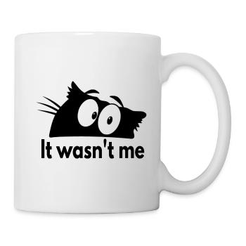 It's not me - Mug - white - Right