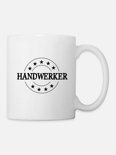 Handwerker Beruf - Tasse - Weiß