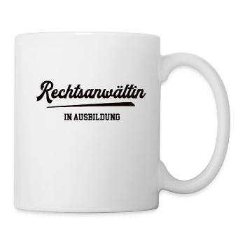 Ausbildung Rechtsanwältin Anwältin Rechtsanwaeltin - Tasse - Weiß - Rechts