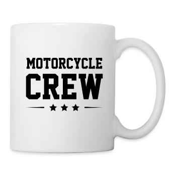 Motorcycle Crew - Tasse - Weiß - Rechts