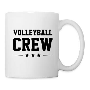 Équipe de volleyball - Mug blanc - blanc - Droite