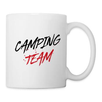 Camping Team - Tasse - Weiß - Rechts