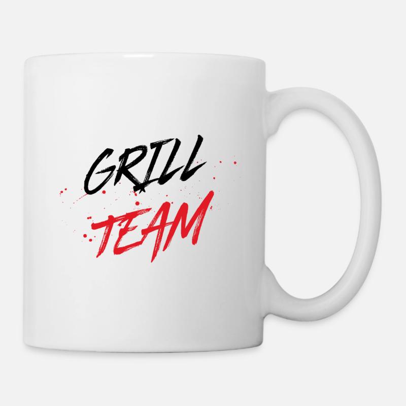 Grill Team - Tasse - Weiß