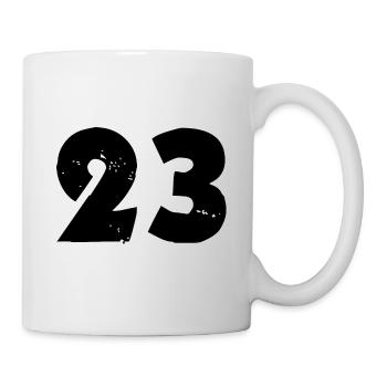 23 Number - Mug - white - Right