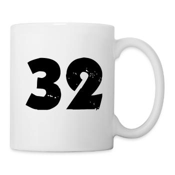 32 Number - Mug - white - Right