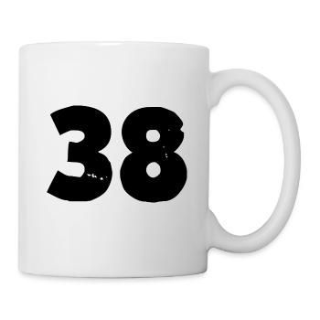 38 Number - Mug - white - Right