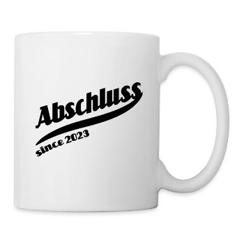 Abschluss since 2023 - Tasse - Weiß - Rechts