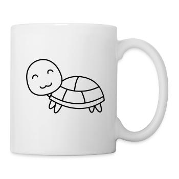 Turtle Comic Animal - Mug - white - Right