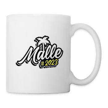 Malle 2023 Palier - Mug blanc - blanc - Droite