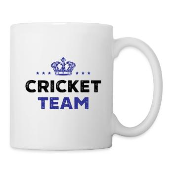 Cricket Team - Tasse - Weiß - Rechts