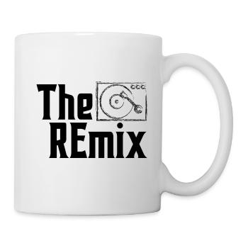 Partnerlook Shirts Familie Kinder Eltern the remix - Tasse - Weiß - Rechts