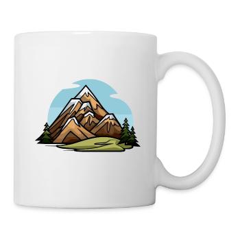 Mountains Alps Nature - Mug - white - Right