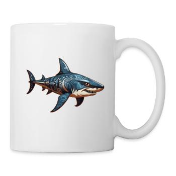 Adinkra Shark 4 - Mug - white - Right