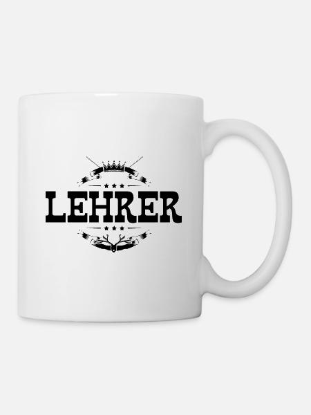 Lehrer Beruf - Tasse - Weiß