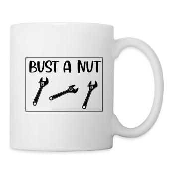Bust a Nut Craftsman Craft - Mug - white - Right