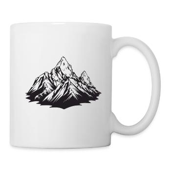 Mountains Landscape - Mug - white - Right
