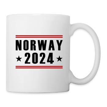 Norwegen 2024 - Tasse - Weiß - Rechts