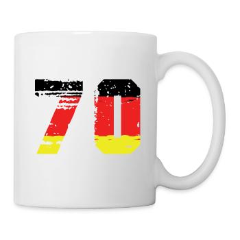 70 Number Germany Jersey - Mug - white - Right
