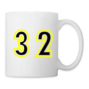 32 Number College - Mug - white - Right