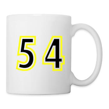 54 Number College - Mug - white - Right