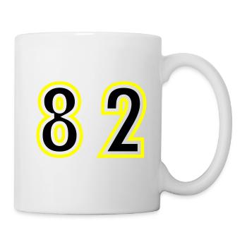 82 Nombre Collège - Mug blanc - blanc - Droite