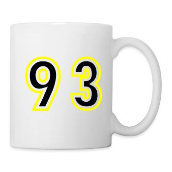 93 Number College - Mug - white - Right