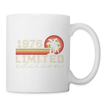 Jahrgang 1976 Geburtstagsgeschenk 1976 Retro 1976 - Tasse - Weiß - Rechts