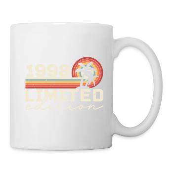 Vintage 1998 Cadeau Anniversaire 1998 Retro 1998 - Mug blanc - blanc - Droite