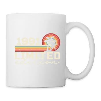 Vintage 1991 Cadeau Anniversaire 1991 Retro 1991 - Mug blanc - blanc - Droite