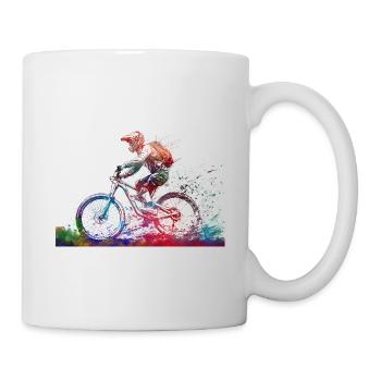 BMX Fahrer #sport #bike - Tasse - Weiß - Rechts
