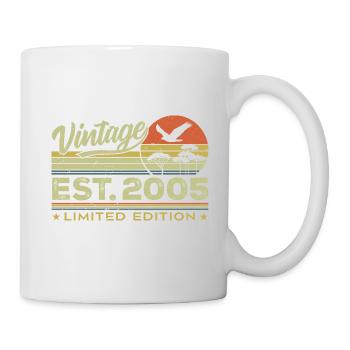 Vintage 2005 Génial Depuis 2005 Cadeau 2005 Rétro - Mug blanc - blanc - Droite
