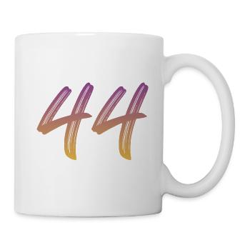 44 - Tasse - Weiß - Rechts