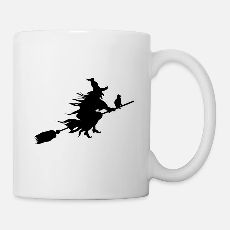 Hexe - Tasse - Weiß