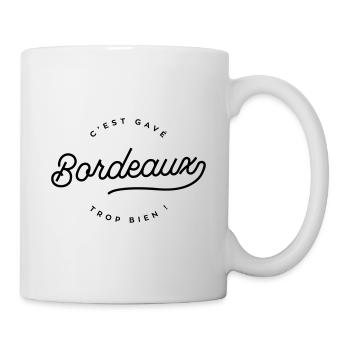 Bordeaux, c'est gavé trop bien ! - Mug blanc - blanc - Droite