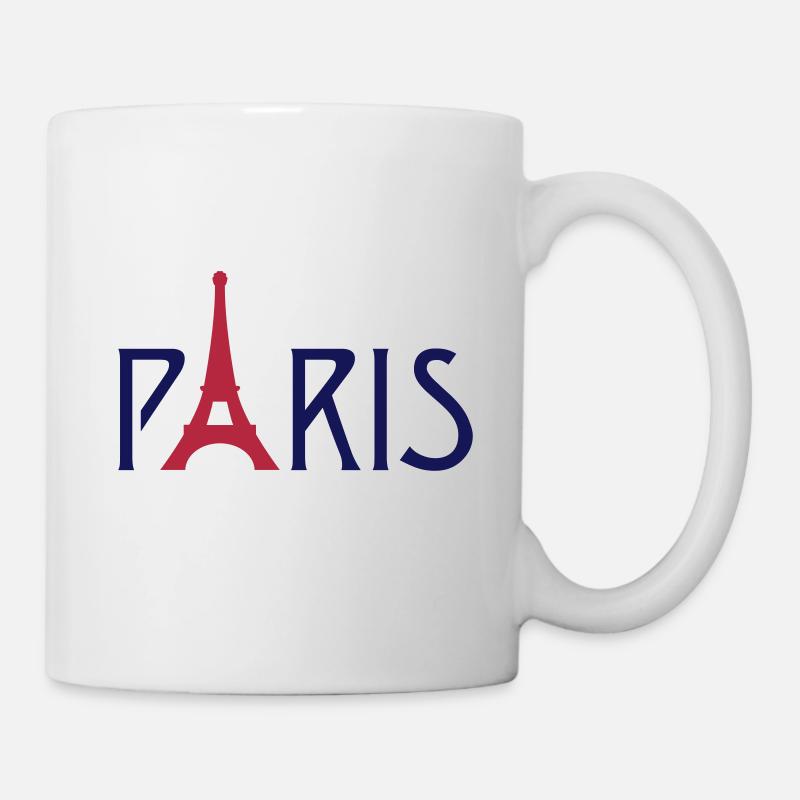 Paris Eiffelturm - Tasse - Weiß