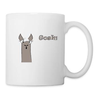 Llama alpaca - Mug - white - Right