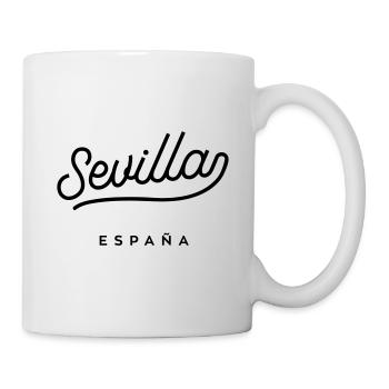 Sevilla - Spanien - Tasse - Weiß - Rechts