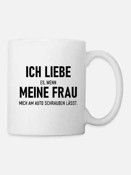 Auto Fahrzeug Mechaniker Mechatroniker Schrauber - Tasse - Weiß