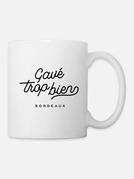 Gavé trop bien - Bordeaux - Mug blanc - blanc