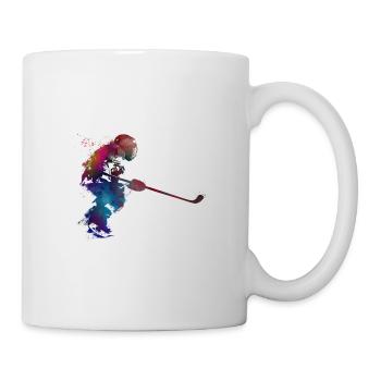 Kunsthockeysport - Tasse - Weiß - Rechts