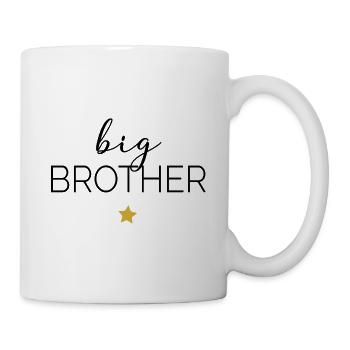 Big Brother / Großer Bruder - Tasse - Weiß - Rechts
