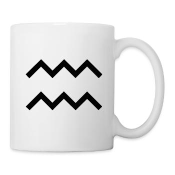Verseau - Mug blanc - blanc - Droite