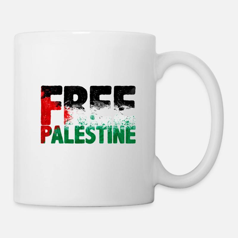 free Palestine - Mug - white